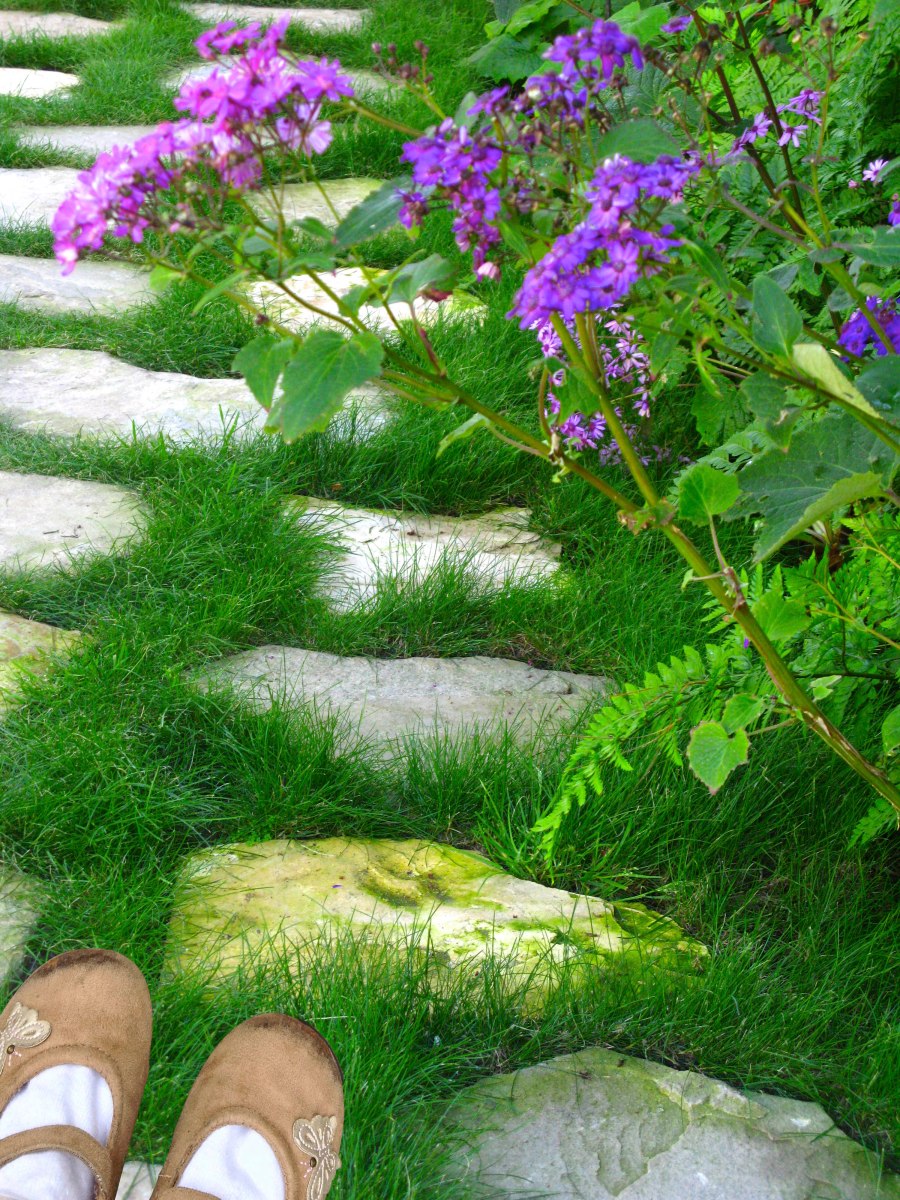 down the garden path